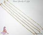 New Wholesale Lot of 5 Link Chains Necklaces GF 18 14k Reseller