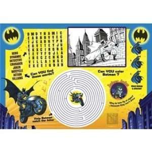   Batman The Dark Knight Party Activity Place Mat 8 Pack Toys & Games