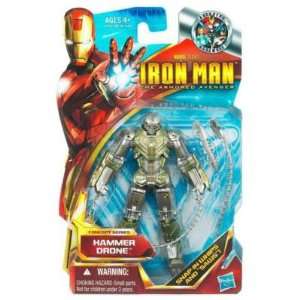  Iron Man 2 Movie 4 Inch Action Figure #44 Hammer Drone 