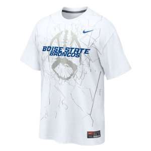 Boise State Broncos Nike White 2011 Official Football Practice T Shirt