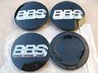 BBS RZ RS RM 70.6mm 3 D Silver+ Black OEM 3 tab Center Hub Cap Emblem 
