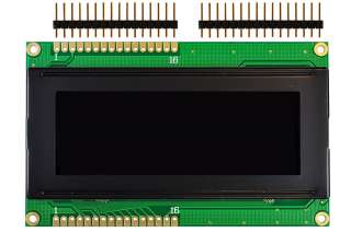 20x4 Green Character on Lime Green LCD w/ Backlight PIC  