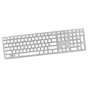   KEYBOARD FOR PC XSLIM ALUMINUM DESIGN   KR6402WH