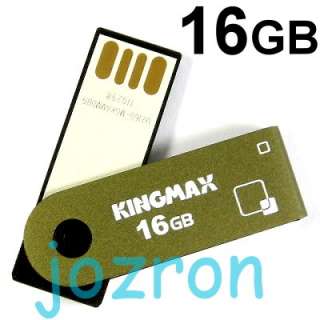 Kingmax PD 71 16GB 16G USB Flash Pen Drive Disk Swivel  