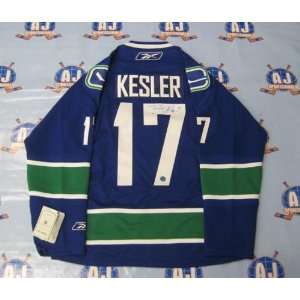  Autographed Ryan Kesler Jersey   RBK   Autographed NHL 
