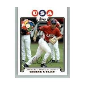 2008 Topps Update World Baseball Classic Preview #WBC5 Chase Utley 