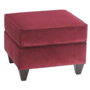  Hekman 762 00 Julie Ottoman in Red Furniture & Decor