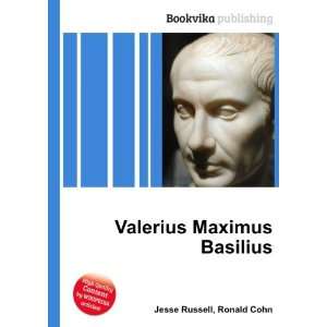    Valerius Maximus Basilius Ronald Cohn Jesse Russell Books