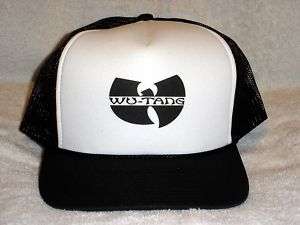 Wu Tang Clan Logo Trucker Hat Classic Hip Hop gza New  