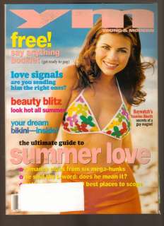 YM Young and Modern Magazine July 1996 Baywatch Yasmine Bleeth  