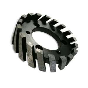  Cyclone Gauging Wheel   Black