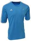 Adidas Mens adiPure ClimaCool Soccer Training Jersey – Blue Shirt 