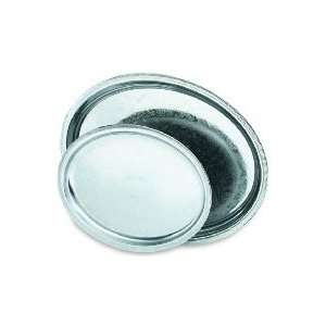 Vollrath 82111   Oval Serving Tray, 22 in x 16 in Stainless Steel