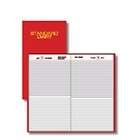 At A Glance SD376 Standard Diary Daily Journal, Red, 7  11/16 x 12  1 