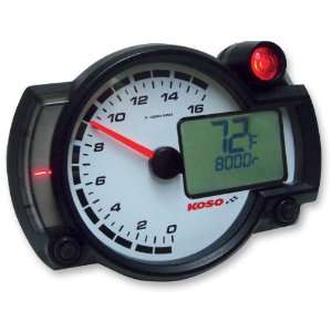  Koso North America RX2 NR GP Style Race Tachometer 