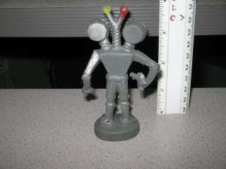 Miller Alien playset figure 1950s MERCURY robot damaged B  