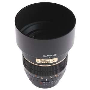 Samyang 85mm f/1.4 Manual Focus Aspherical Lens (for Canon EOS Cameras 