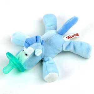  Wubbanub Infant Pacifier ~ Blue Pony Baby