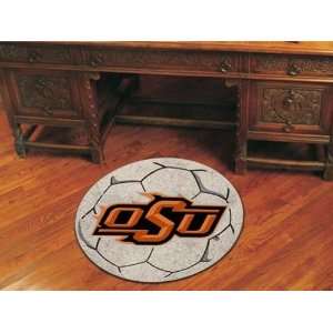  Oklahoma State University Soccer Ball Rug 