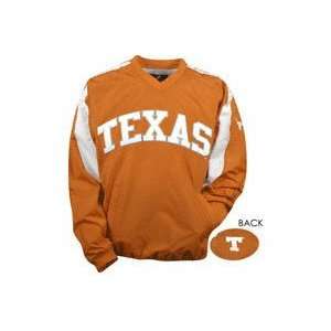 Texas Longhorns Pickoff Pullover Jacket by Majestic  