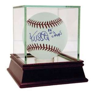    Kevin Elster Autographed 86 WSC MLB Baseball Sports Collectibles