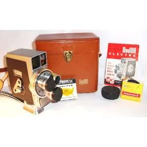  Vintage DeJur Electra 8mm Movie Camera with Case and 