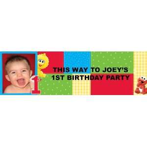   Birthday Personalized Photo Banner Medium 24 x 80 Health & Personal