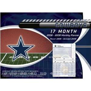 Dallas Cowboys 2008   2009 8x11 Academic Planner  Sports 