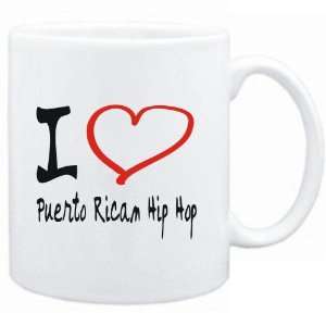  Mug White  I LOVE Puerto Rican Hip Hop  Music Sports 
