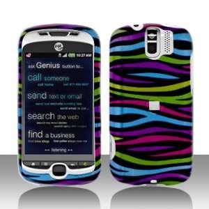  Cuffu   Rainbow Zebra   HTC MyTouch 3G Slide Case Cover 