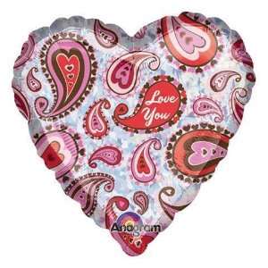    Love Balloons   18 Love You Paisley Prismatic Toys & Games