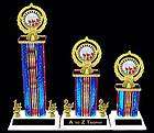BEAUTY QUEEN TROPHIES 1st 2nd 3rd PLACE PROM CROWN TROPHY PAGEANT 