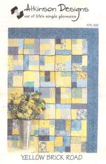 YELLOW BRICK ROAD Quilt Many Sizes NEW PATTERN  