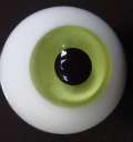 BJD Dollfie Glass Eyes Yellow Green 18mm  