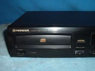 OLD SCHOOL PIONEER PD 102 COMPACT DISC PLAYER BACK UP System  