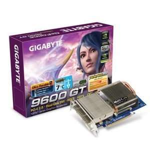  Gigabyte Nvidia 9600GT DDR3 1GB Oc DX10 2DVI Tv Out HDcp 