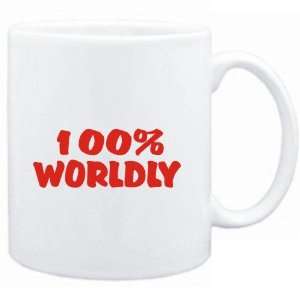  Mug White  100% worldly  Adjetives