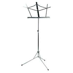  Belmonte Music Stand with Bag, Nickel Musical Instruments