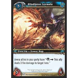 World of Warcraft Blood of Gladiators Single Card Gladiator Loraala 