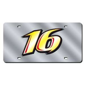  NASCAR Gregg Biffle #16 License Plate Cover Sports 