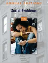 Social Problems 09/10, (0073397687), Kurt Finsterbusch, Textbooks 