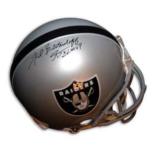  Fred Biletnikoff Signed Helmet   Oakland Proline Inscribed 