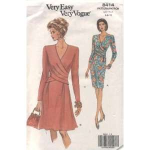    Vogue Very Easy Dress Sewing Pattern # 8414 