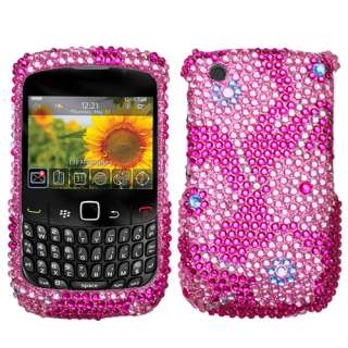 Soft Cover for RIM Blackberry Curve 8520 Hot Pink  