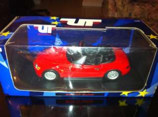 BMW Z3 RED ROADSTER MADE BY THE BEST UT 1/18 DIE CAST  