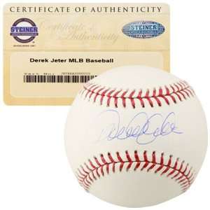  New York Yankees Derek Jeter Autographed MLB Baseball 