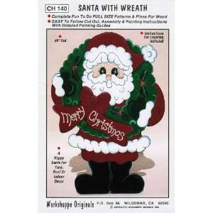   with Wreath Christmas Yard Art Woodworking Pattern