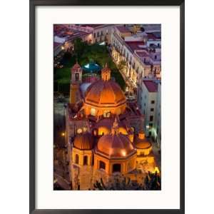 Church of San Diego and Jardin de la Union at Night, Guanajuato 