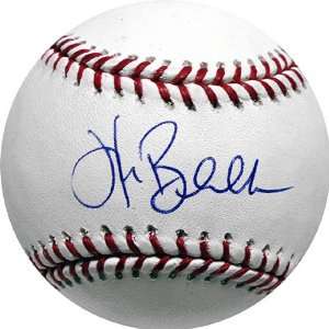  Hank Blalock Autographed MLB Baseball