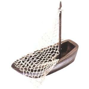  Wooden Model Fishing Rowboat